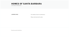 Desktop Screenshot of homesofsantabarbara.com